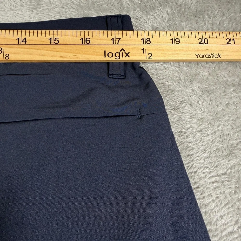 Fabletics The Only Pant Mens 35x32 Navy Blue Chino Stretch‎ Water Resistant NWT